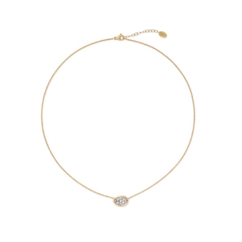 Marco Bicego 18K Yellow Gold Lunaria Pendant Neklace